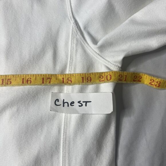 Talbots White The Oprah Magazine Collection Womens Size L Track Full Zip Jacket - Picture 7 of 10
